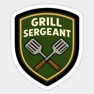 Grill Sergeant Sticker